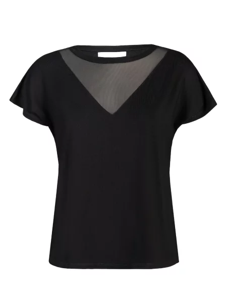 TEYLI Tricou Cora' negru
