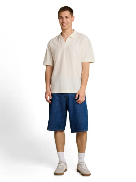 Tom Tailor Denim koszulka polo Mężczyźni S biały