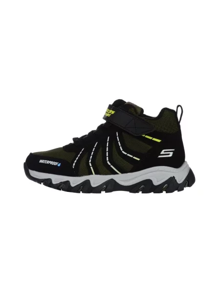 Členkové topánky Skechers čierna
