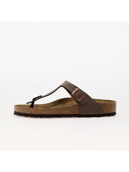 Tenisky Birkenstock Gizeh Birki-Flow Birkibuck Mocca EUR 37 hnědé