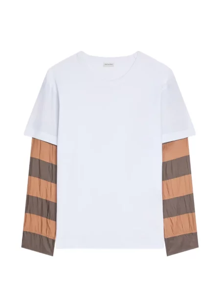 Tricou Dries Van Noten alb