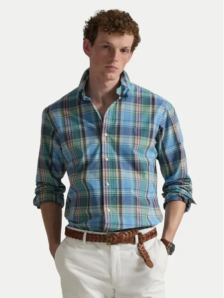 Košeľa Polo Ralph Lauren modrá
