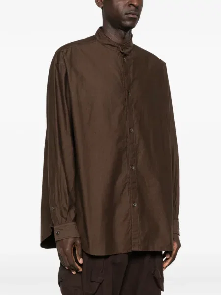 Риза Undercover кафяво