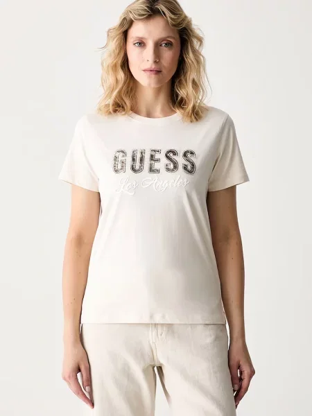 Guess tričko dámske béžová