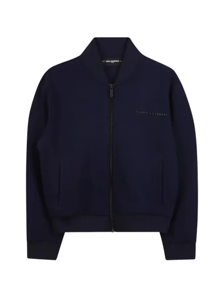 Bluza rozpinana dziecięca Karl Lagerfeld niebieska