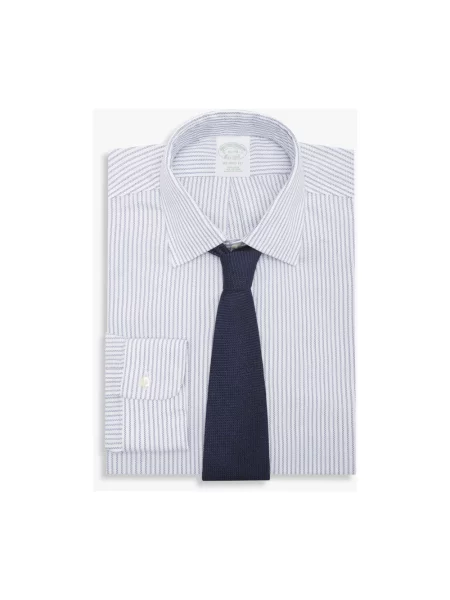 Koszula Brooks Brothers z kołnierzem niebieska