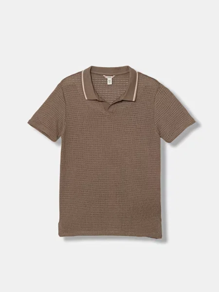 Guess polo tričko hnědé