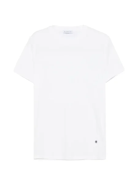 Tricou Manuel Ritz cu decolteu rotund alb