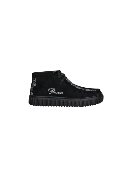 Botki Clarks zamszowe czarne
