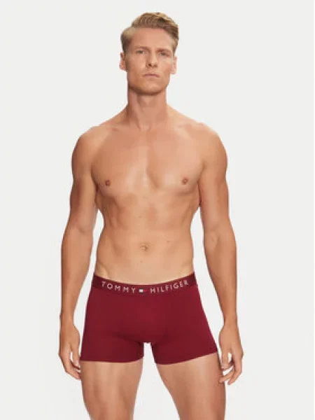Tommy Hilfiger Underwear Boxerky modrá / červená bílá