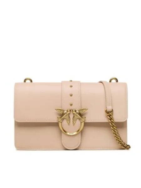 Pinko Geantă Love One Classic Cl PE 23 PLTT roz
