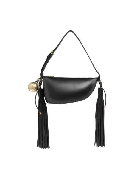 Torebka Burberry skórzana czarna