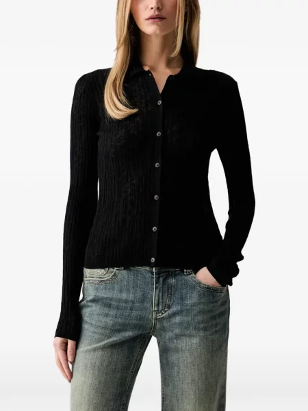 Cardigan Miss Sixty cu broderie negru