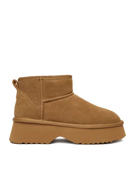 Дутики Badura коричневые