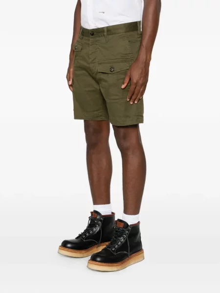 Pantaloni scurți cargo Dsquared2 verde