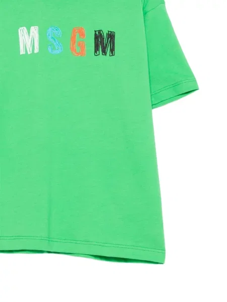 Koszulka dziecięca Msgm zielona
