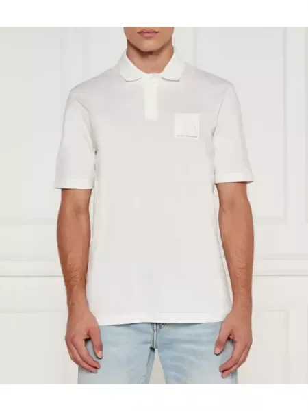 Armani Exchange Polo alb