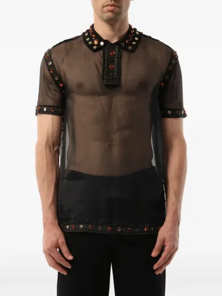 Tricou polo Givenchy negru