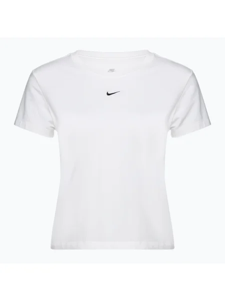 Tricou Chill Knit pentru femei Nike Sportswear alb/negru alb