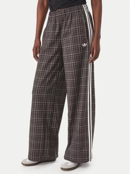 Adidas Spodnji del trenirke Advanced Archive Wide Fit rjava