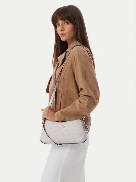 Guess Torebka Noelle II Mini beżowy