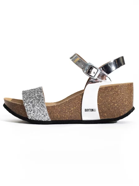 Bayton Sandály Hyas' stříbrná