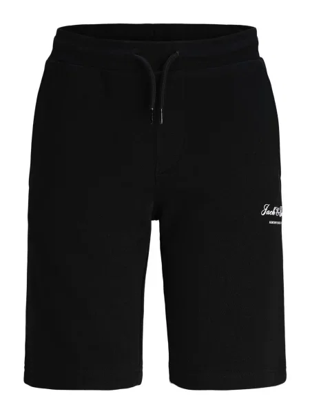 Jack & Jones Junior Nohavice JPSTGORDON čierna biela