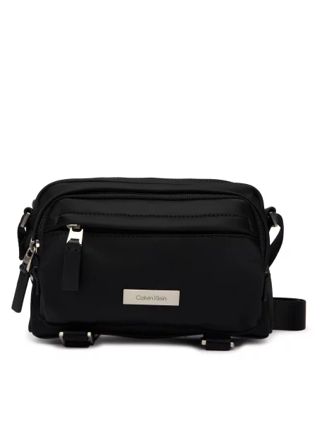 Calvin Klein Maža rankinė Sleek Utility Camera Bag juoda