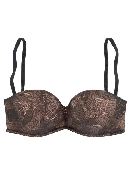 NUANCE Sutien pielii negru