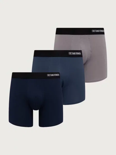 Cristiano Ronaldo bokserki z modalem szare