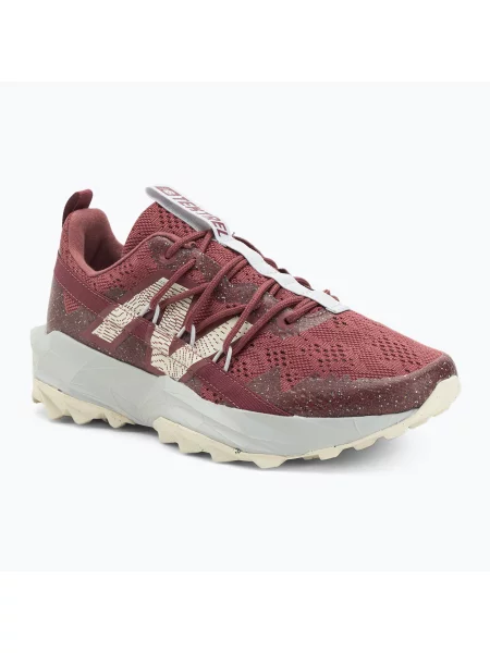 Дамски обувки за бягане New Balance Dynasoft Tektrel V1 washed burgundy винено червено