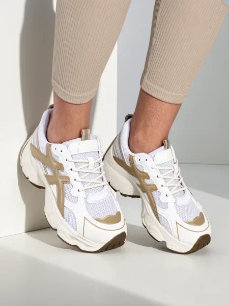 Sneakerși Resti alb