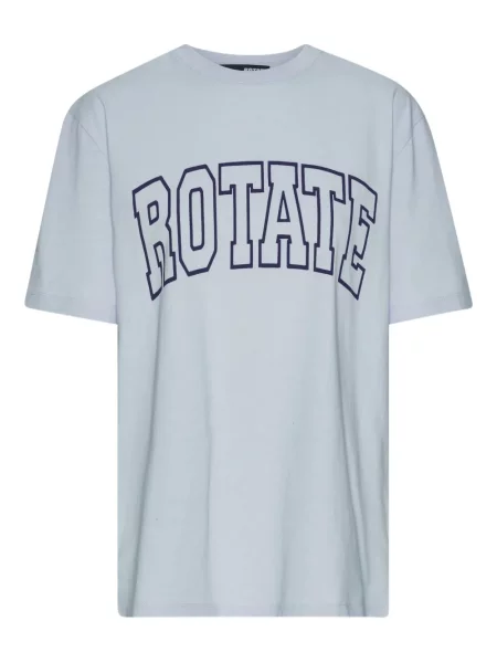 Tricou Rotate Birger Christensen cu imagine albastru