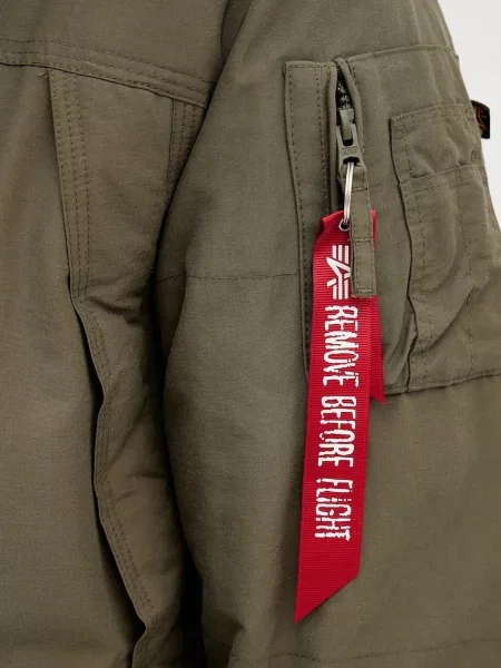 Alpha Industries rövid kabát zöld