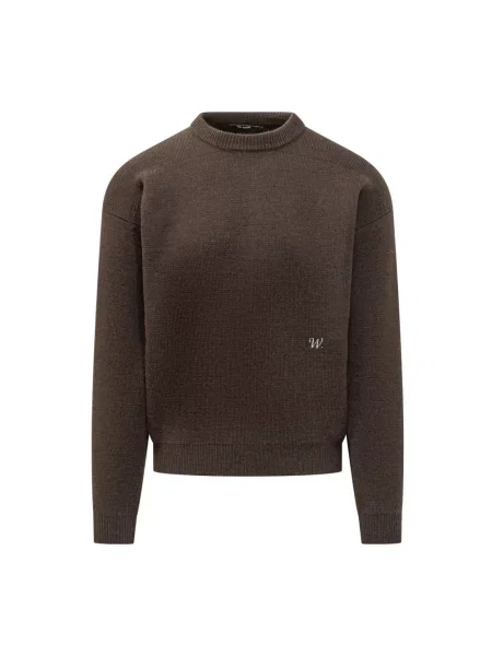 Sweter Willy Chavarria brązowy