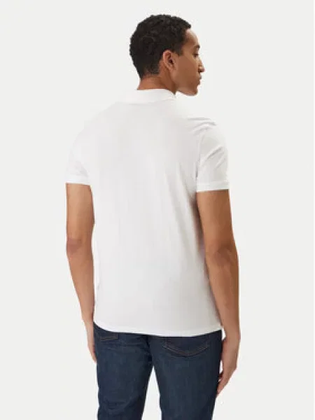 Calvin Klein Jeans Polo majica Classic Monogram bela