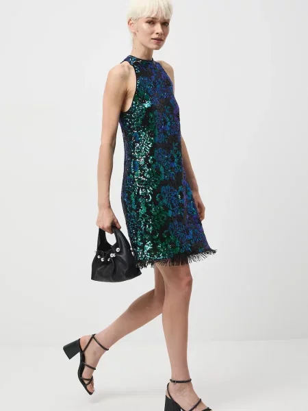 Medicine sukienka multicolor mini dopasowana