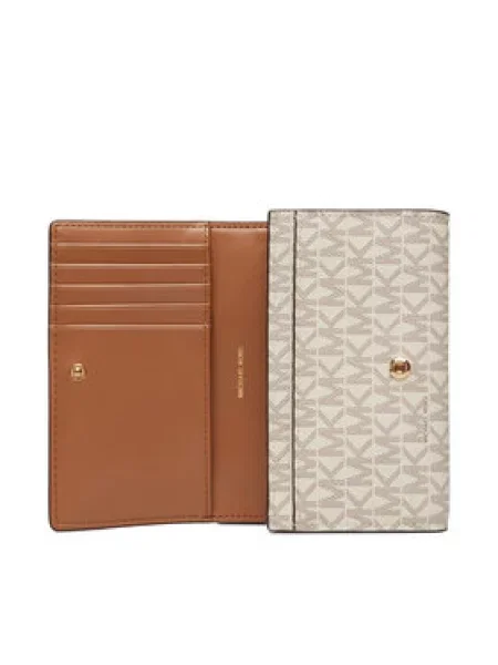 MICHAEL Michael Kors Novčanik smeđa / pastelno / zlatna žuta