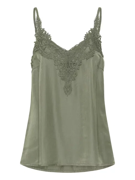 Cream Top Anna oliv