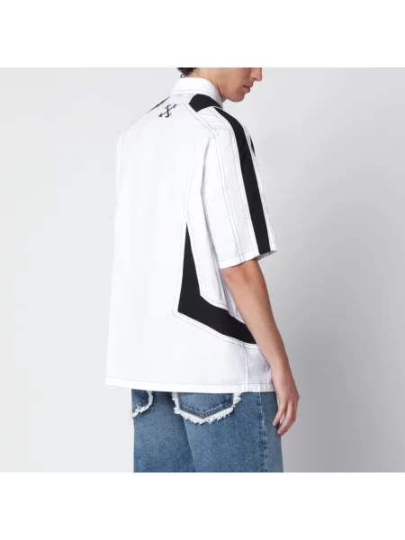 Krótka koszula z krótkim rękawem Off-white z krótkim rękawem biała