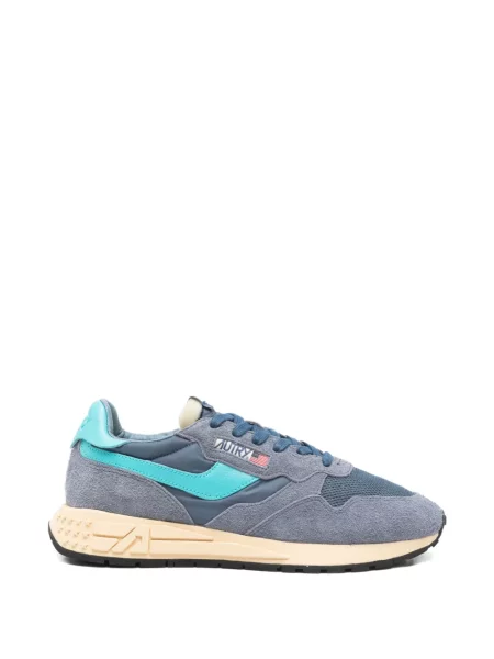 Sneakerși Autry din piele albastru