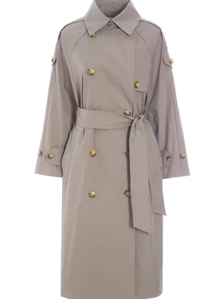 Dea Kudibal Palton de primăvară-toamnă Threza' bej