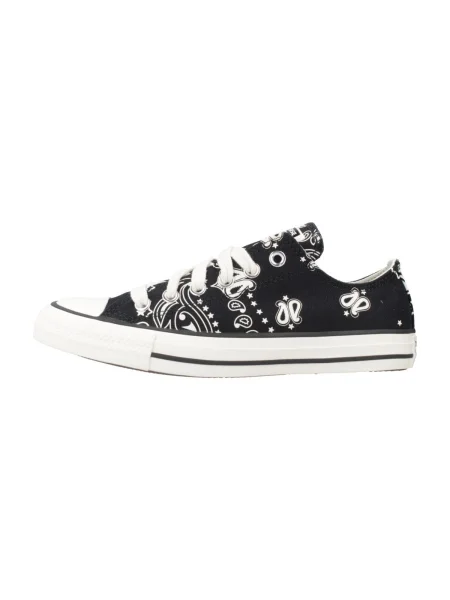 Pantofi Converse cu model paisley negru