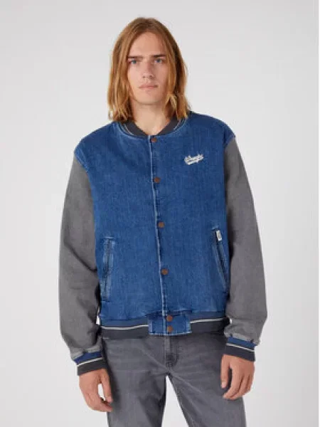 Wrangler Куртка бомбер Baseball Голубий