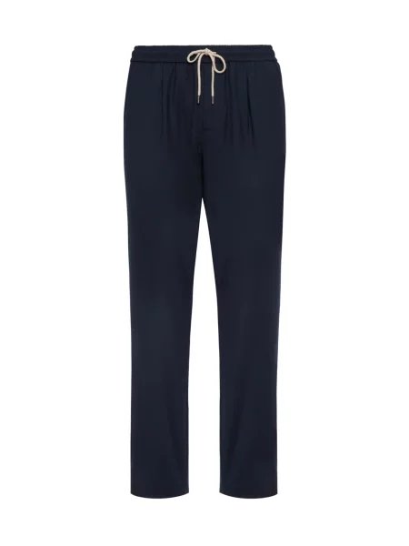 Boggi Milano Kalhoty námořnická modř