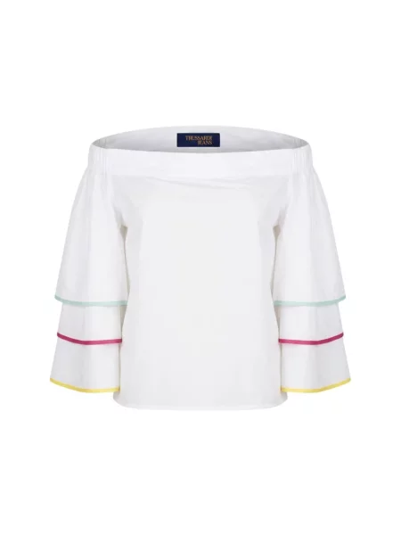 Bluzka Trussardi biała