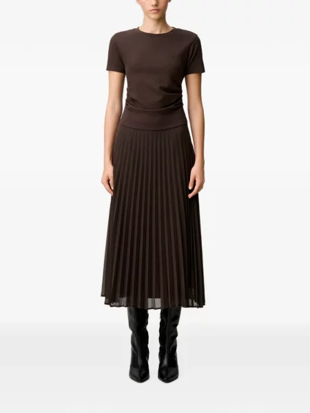Rochie Claudie Pierlot maro