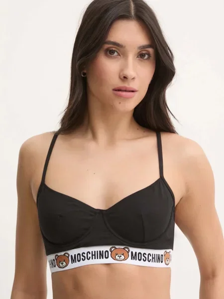 Podprsenka Moschino Underwear černá