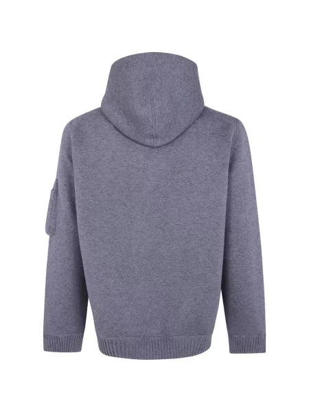 Hanorac cu glugă Sacai gri