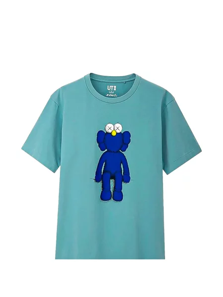 Tricou Kaws cu imagine verde